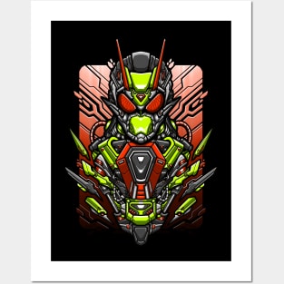 kamen rider zero-two Posters and Art